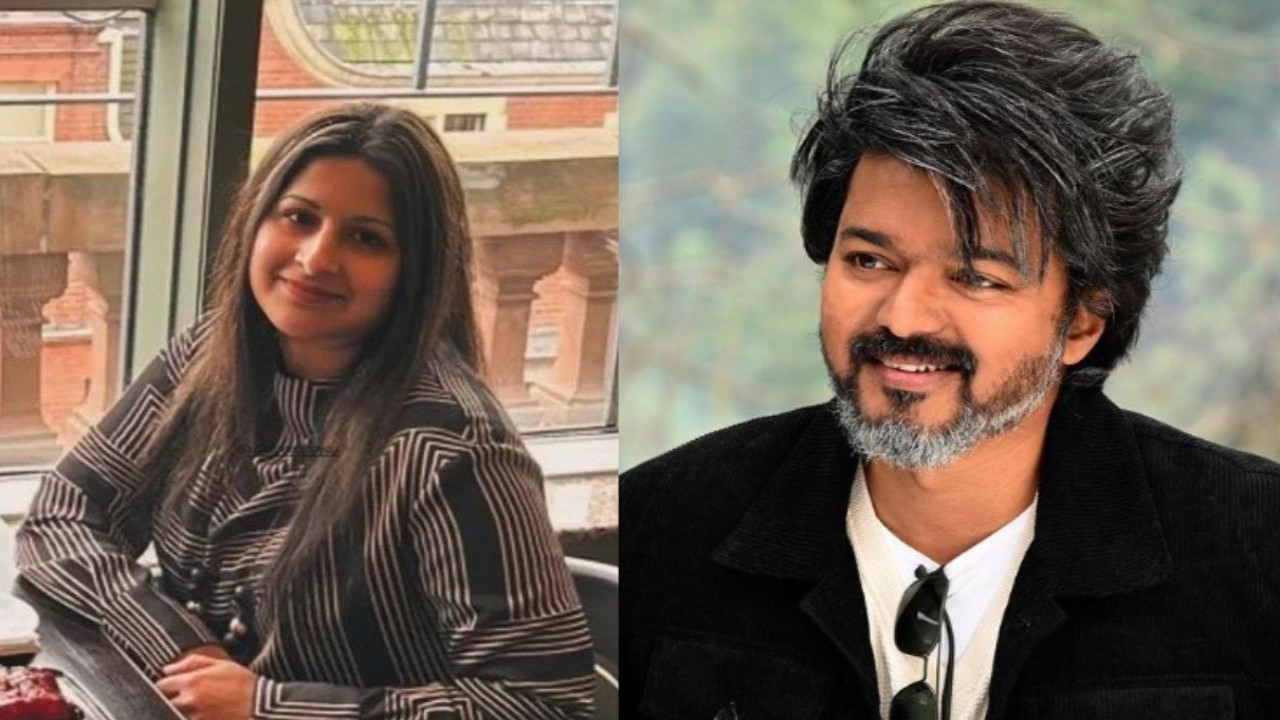 VIRAL PHOTO: Thalapathy Vijay’s wife Sangeetha gets clicked as she enjoys a meal in London