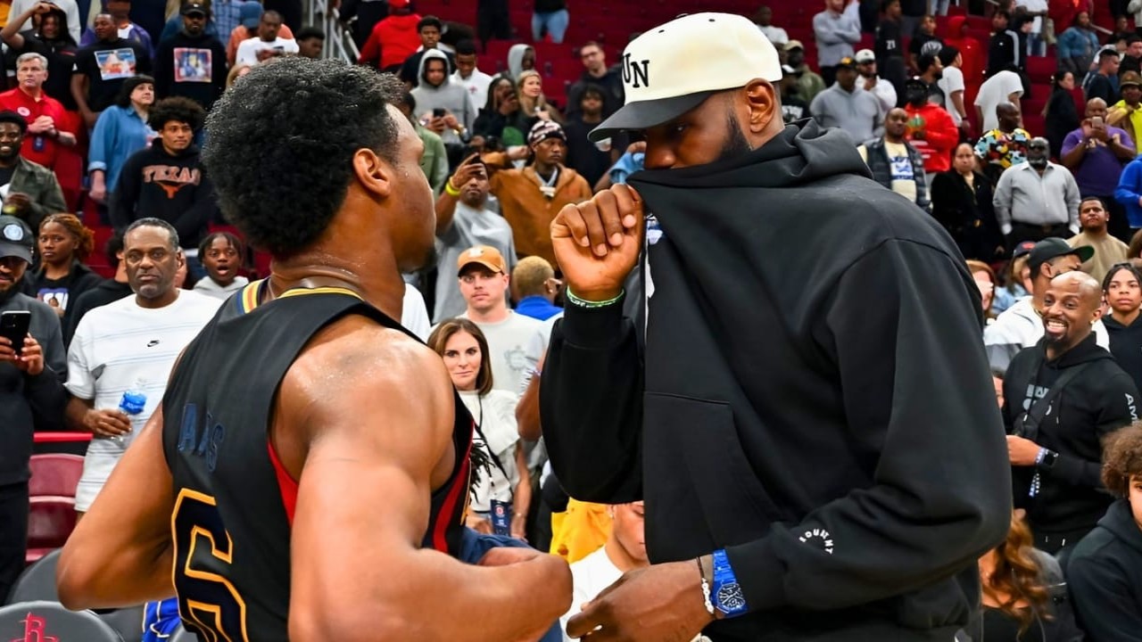 Did LeBron James Secretly Buy Bronny's USD 38,500 Lakers Summer League  Jersey? Exploring Viral Claim | PINKVILLA