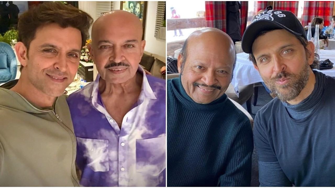 Hrithik Roshan, Rajesh Roshan, Rakesh Roshan