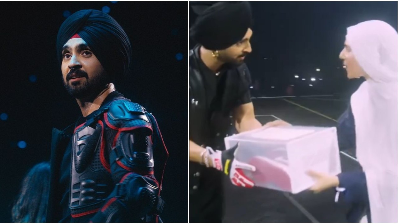 Diljit Dosanjh wins over netizens as he gives special gift to Pakistani fan during concert; says 'Borders are created by politicians'