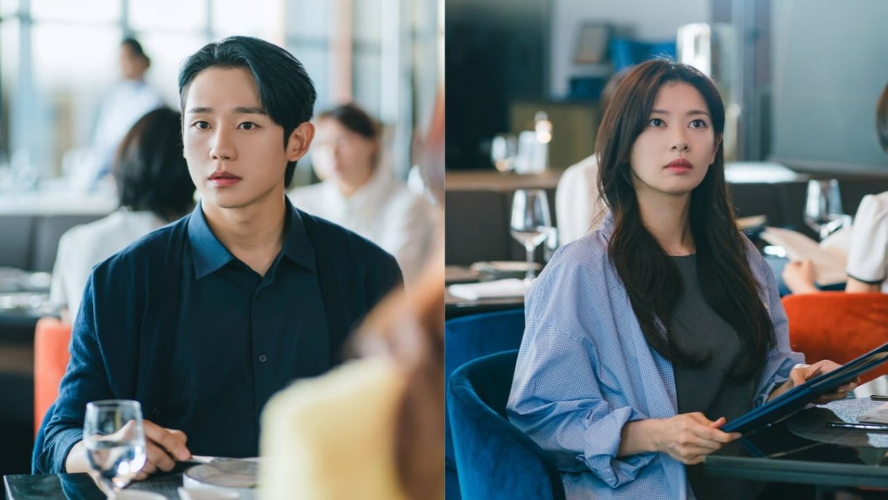 Jung Hae In and Jung So Min stills: courtesy of tvN