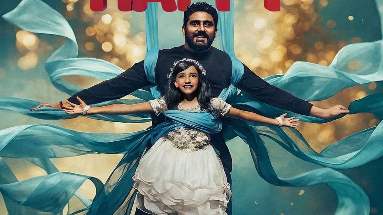 Be Happy first poster OUT: Abhishek Bachchan with Ludo co-star Inayat Verma will ‘waltz right into your hearts’ with their smiles and cuteness