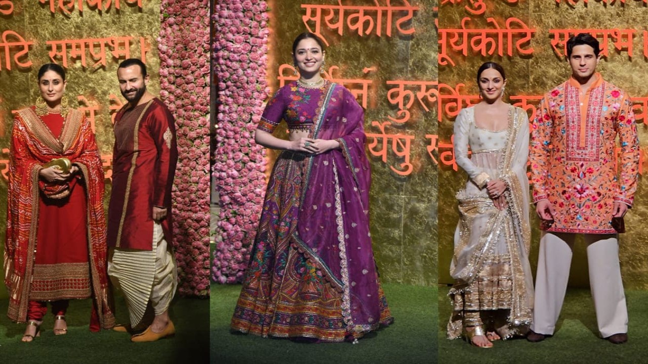 Celebs at Ambani's Ganpati celebrations