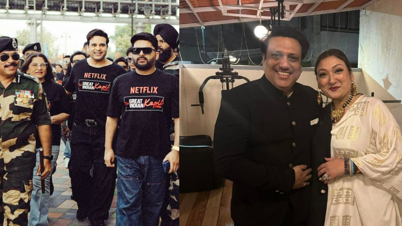 Kapil Sharma, Krushna Abhishek, Govinda Sunita Ahuja 