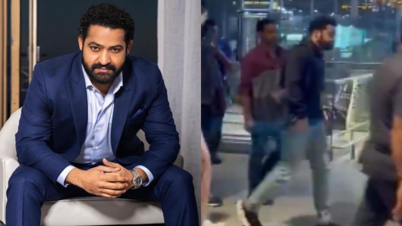 Jr NTR jets off to Los Angeles in style to attend global premiere of Devara: Part 1 at Beyond Fest 2024; WATCH