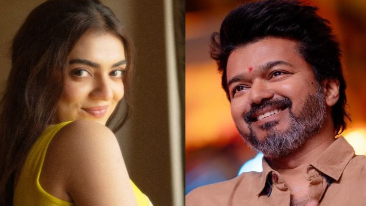 Fahadh Faasil's wife Nazriya Nazim gets emotional over Thalapathy Vijay's last film 