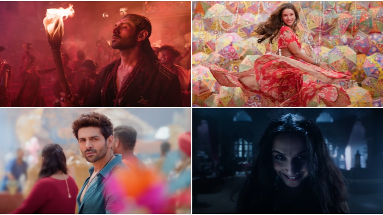 Bhool Bhulaiyaa 3 ティーザー公開: Kartik Aaryan の Rooh Baba は、Vidya Balan の Manjulika との壮大な対決に備えています。トリプティ・ディムリは輝く