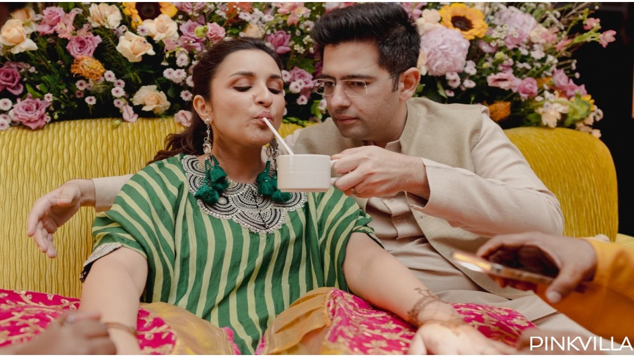 Parineeti Chopra-Raghav Chadha Wedding Anniversary: This UNSEEN PIC of groom helping actress during Mehendi is proof of their strong bond