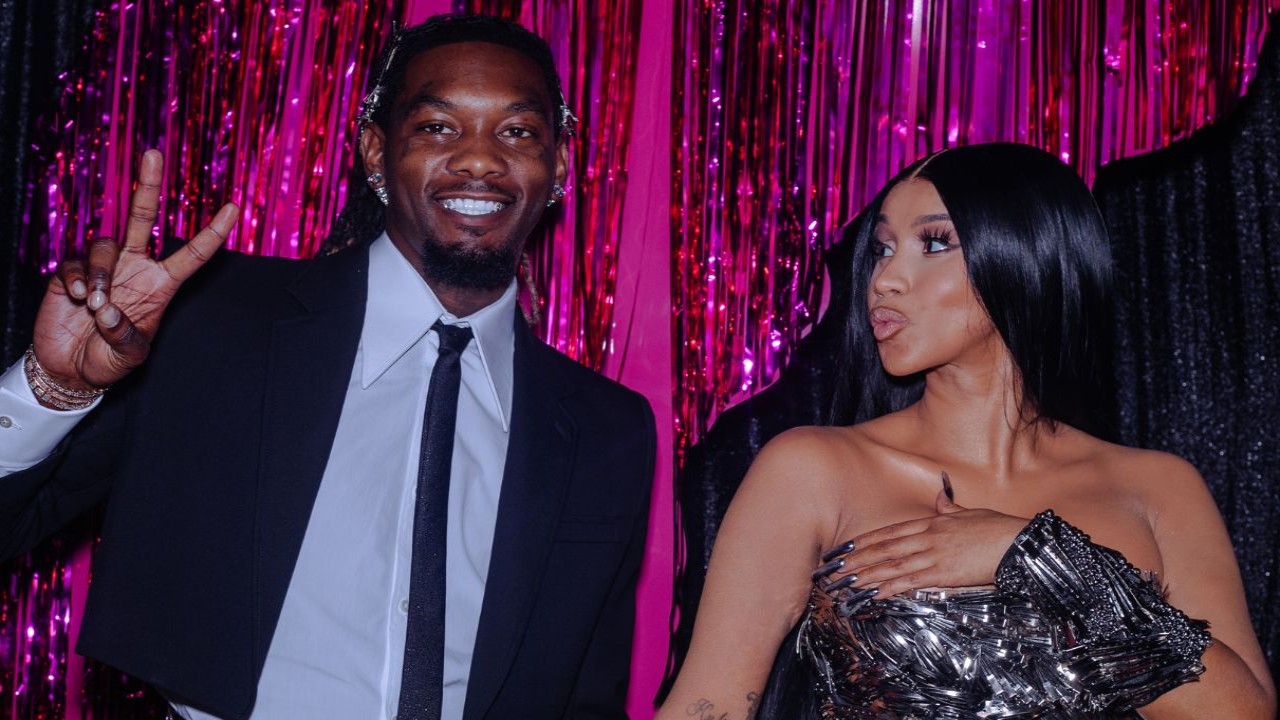 Offset and Cardi B (Image via Getty Images)