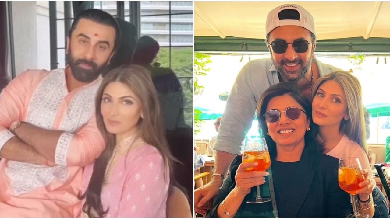 Ranbir Kapoor’s sister Riddhima wishes her ‘not so chotu bro’ on his birthday by dropping their unseen glimpses; Don't miss