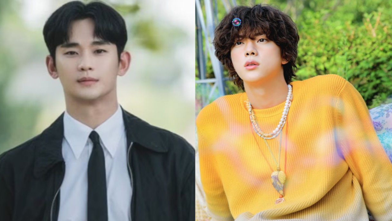 Kim Soo Hyun, BTS' Jin: tvN, BIGHIT MUSIC