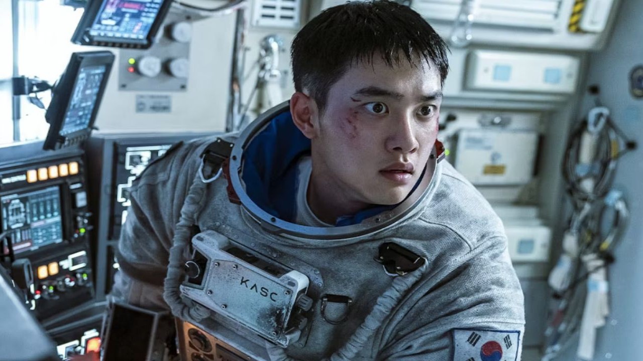 EXO's D.O in The Moon; Image Courtesy: CJ Entertainment