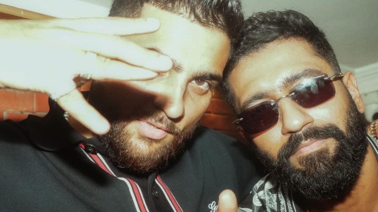 Vicky Kaushal and Karan Aujla 