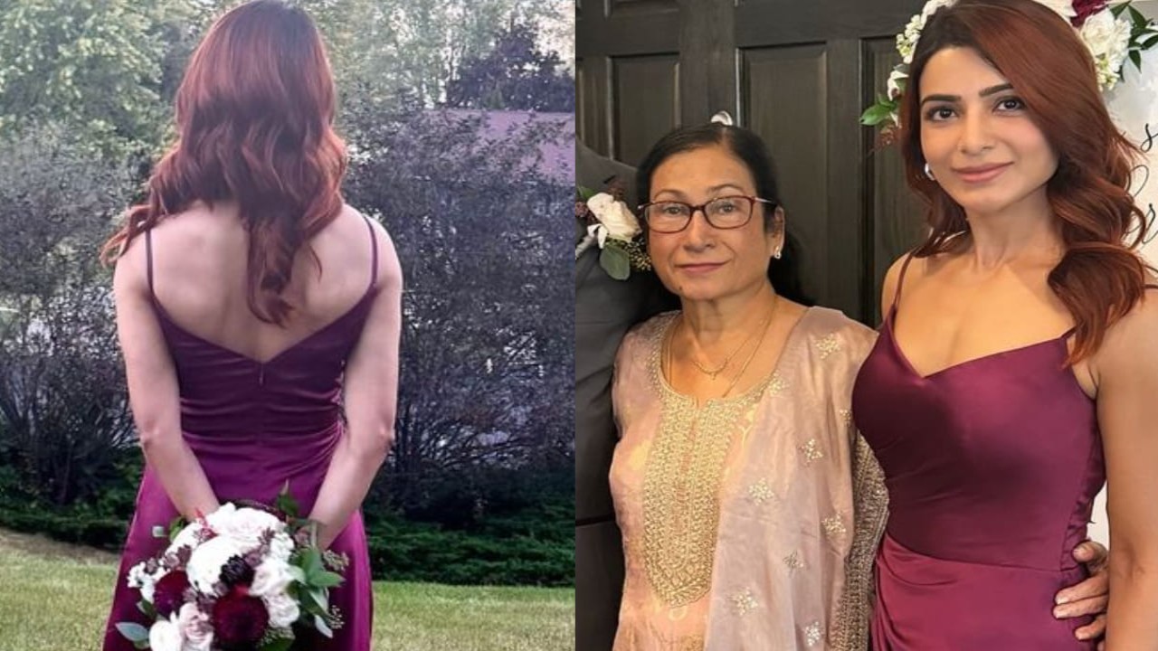 Inside photos: Samantha Ruth Prabhu shares precious moments with her mother from brother David’s wedding in Lake Geneva