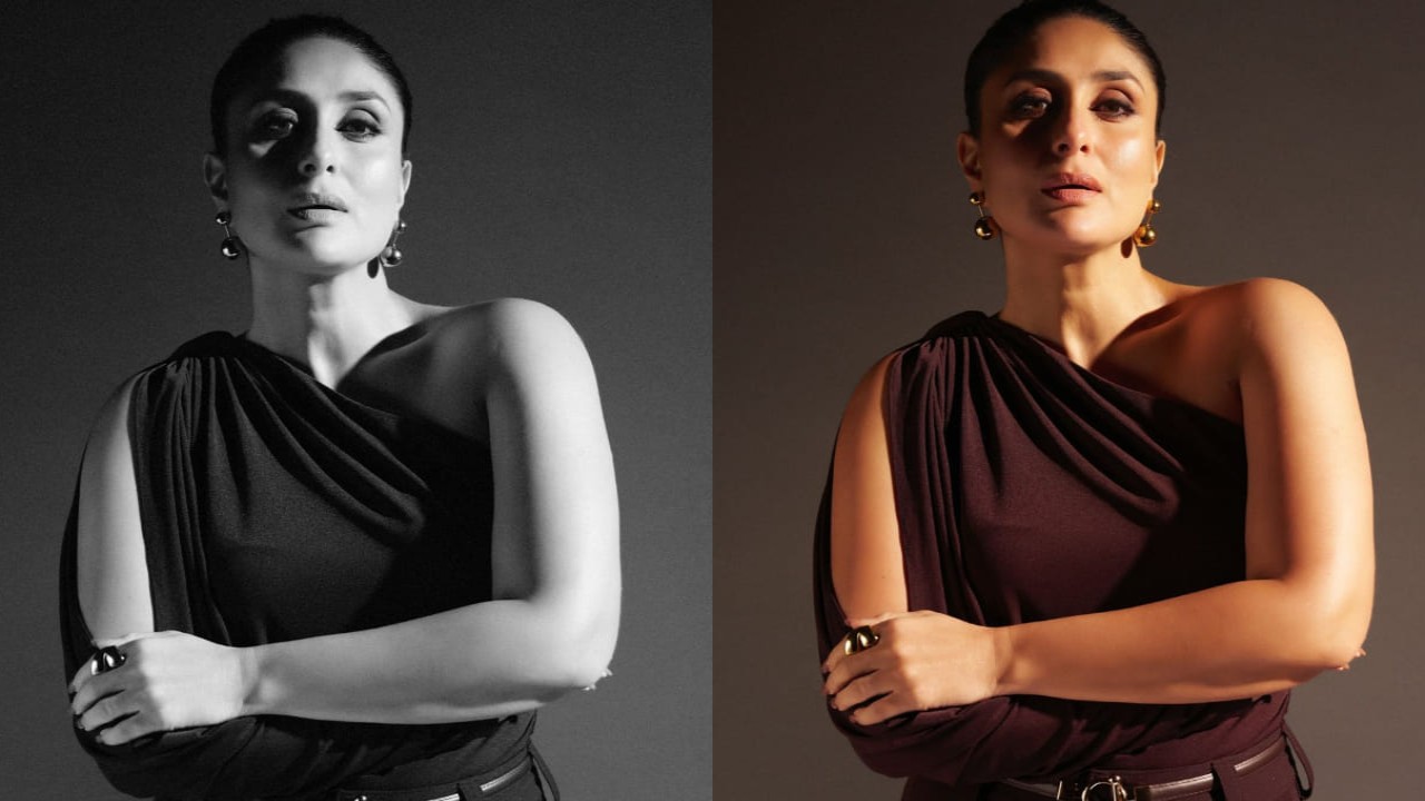 Kareena Kapoor in aubergine bodysuit