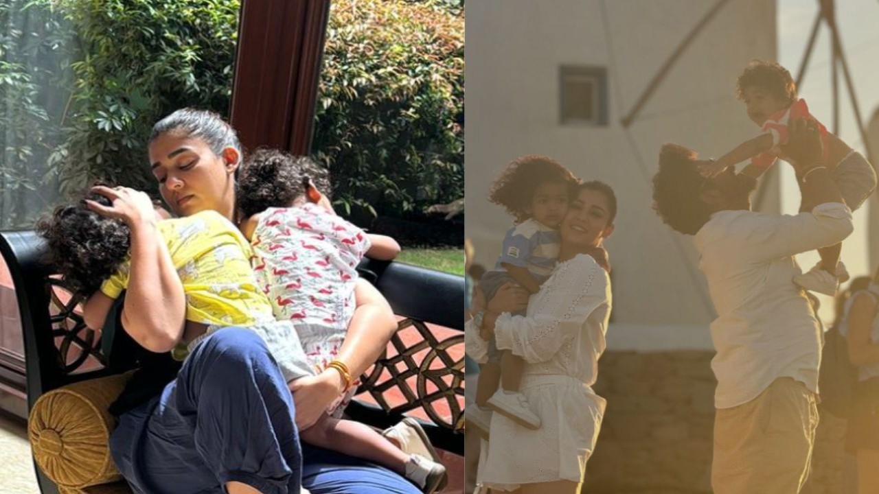 Nayanthara, Vignesh Shivan celebrate sons Uyir and Ulag’s bday in Greece; see adorbs PICS