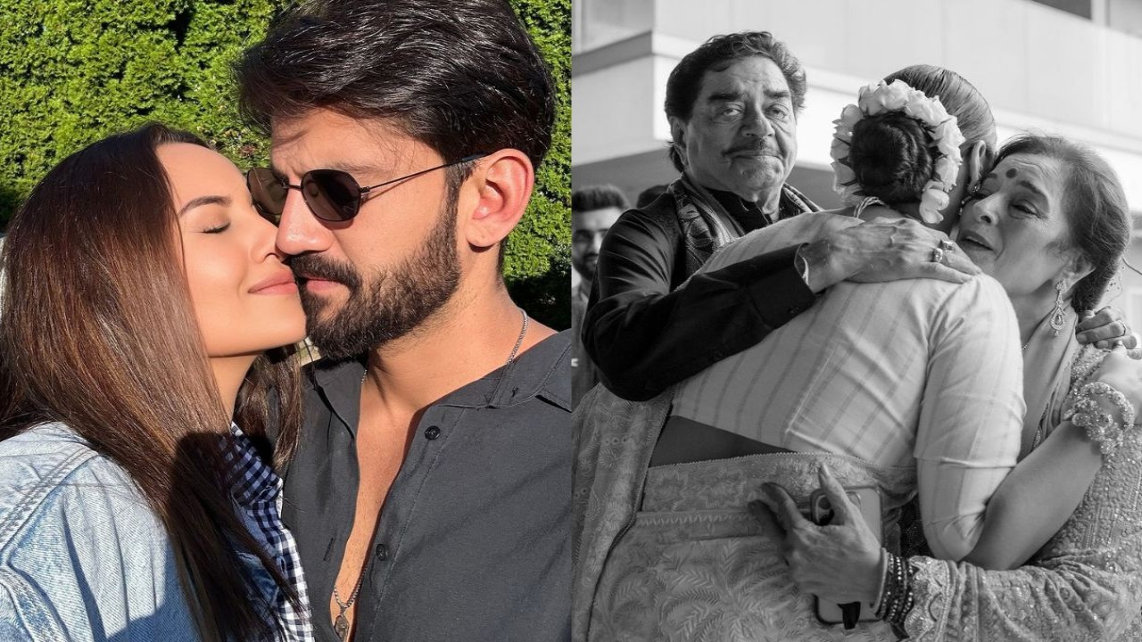 Sonakshi Sinha admits father Shatrughan Sinha is very 'fond of' hubby Zaheer Iqbal; opens up on his reaction to their wedding: 'Jab miyan biwi raazi...'