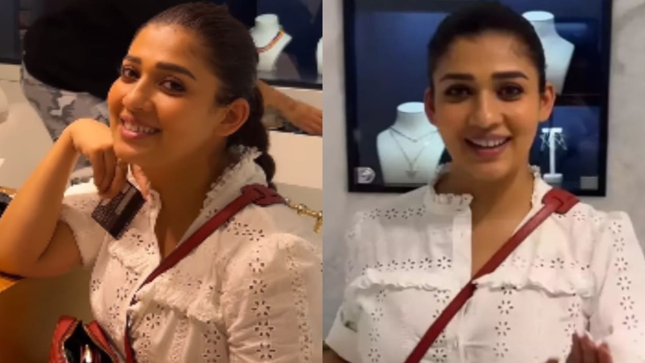 WATCH: Nayanthara gets ears pierced in Greece but it’s her happy dance at the end that steals limelight