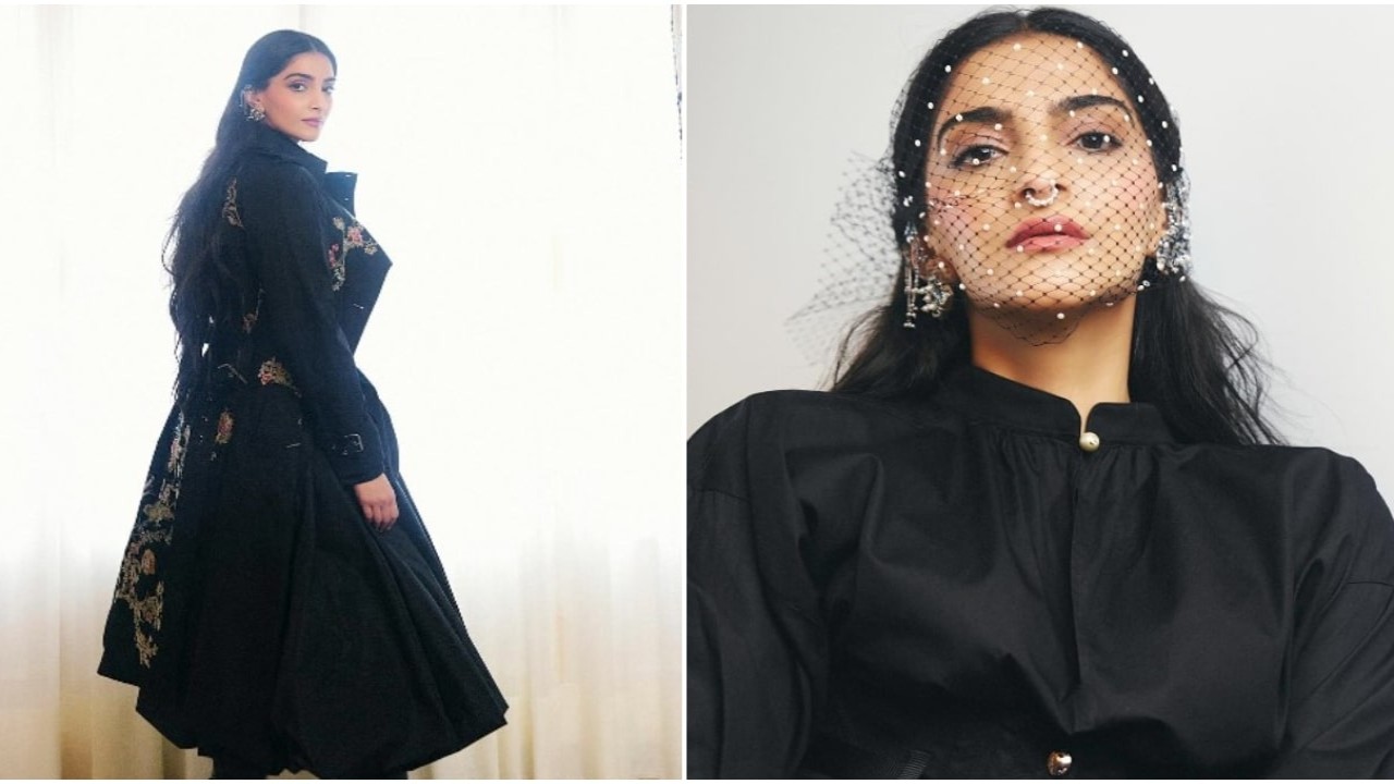 Sonam Kapoor is sheer beauty in black at Paris Fashion Week; husband Anand Ahuja proud of her ‘supreme dream team’