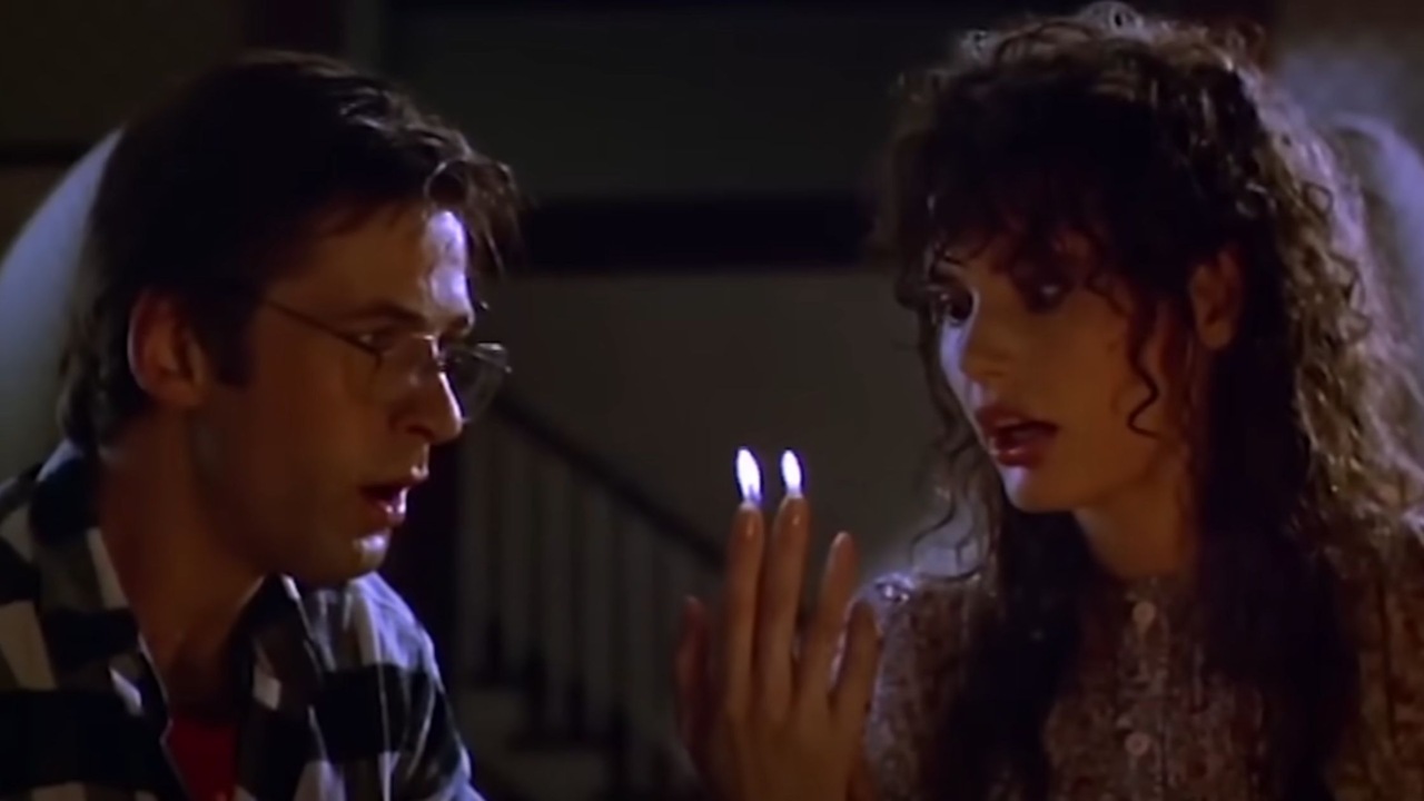 Geena Davis as Barbara Maitland (PC: YouTube/Rotten Tomatoes Classic Trailers)