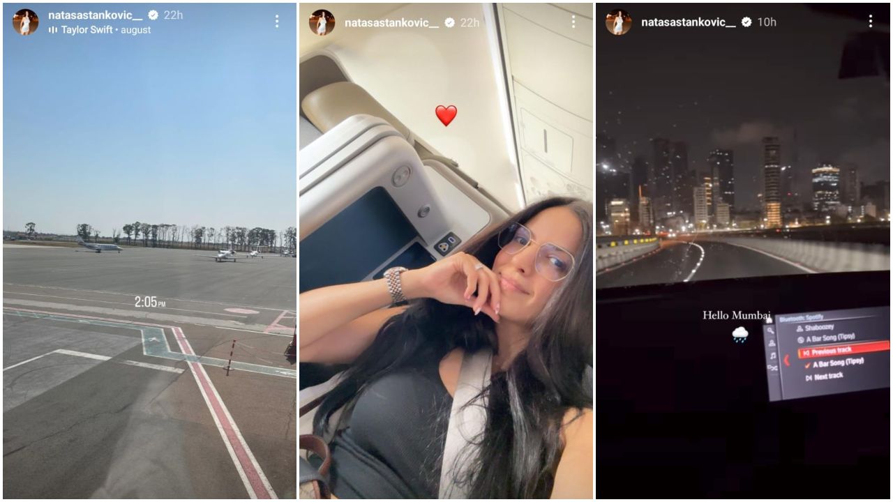 Natasa Stankovic is back to Mumbai from her hometown Serbia weeks after announcing separation from Hardik Pandya, see PICS