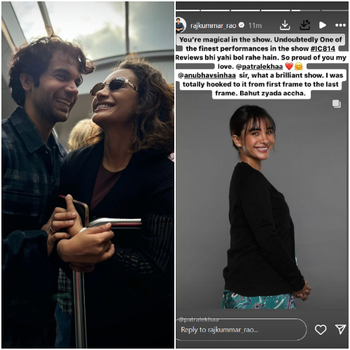 IC 814: The Kandahar Hijack: Stree 2 star Rajkummar Rao is ‘proud’ of his ‘love’ Patralekhaa for her ‘magical’ performance in Netflix series