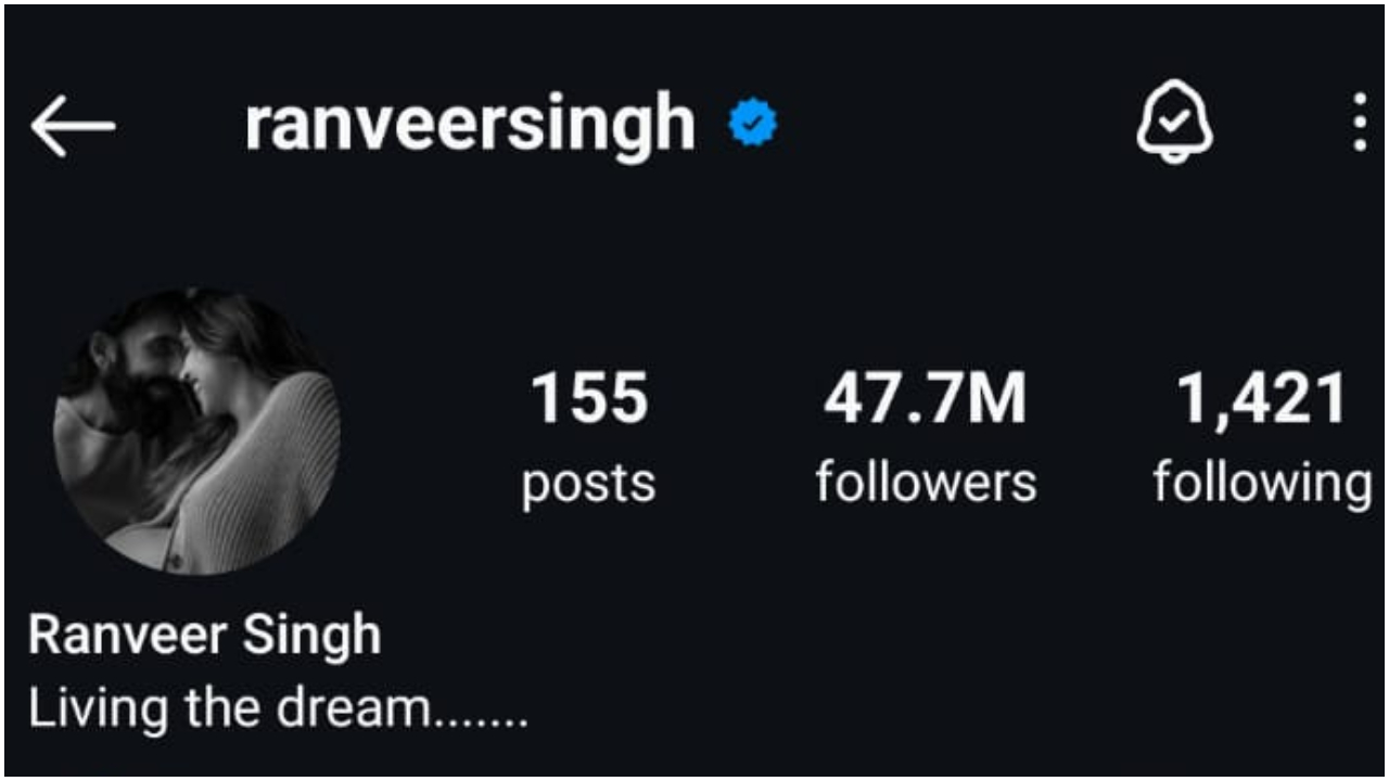 Pic Courtesy: Ranveer Singh Instagram