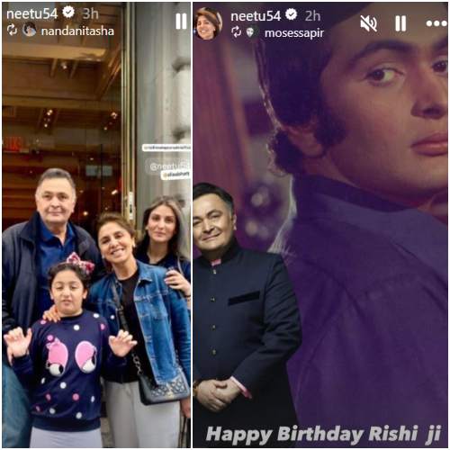 Rishi Kapoor Birth Anniversary: Riddhima says Raha is 'mini you' as she misses 'Papa'; wishes he could celebrate special day with granddaughters