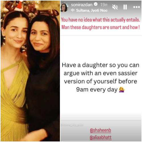 Alia Bhatt's mom Soni Razdan gushes over Jigra actress and Shaheen's sassiness and smartness; 'Man these daughters are...'