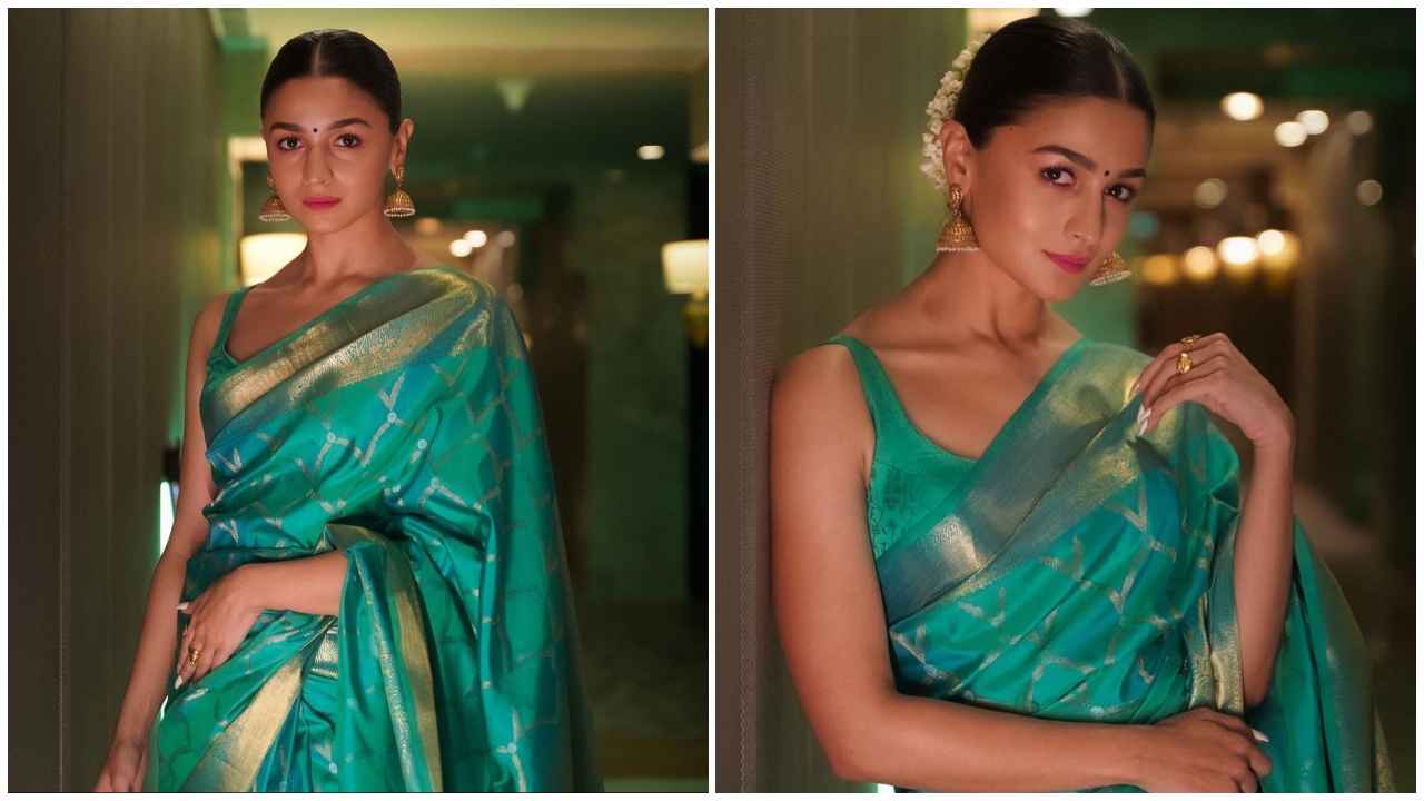 Alia Bhatt, Shraddha Kapoor to Mrunal Thakur: 6 elegant silk sarees ideas for Ganesh Chaturthi 2024 (PC: Celebrities Instagram)