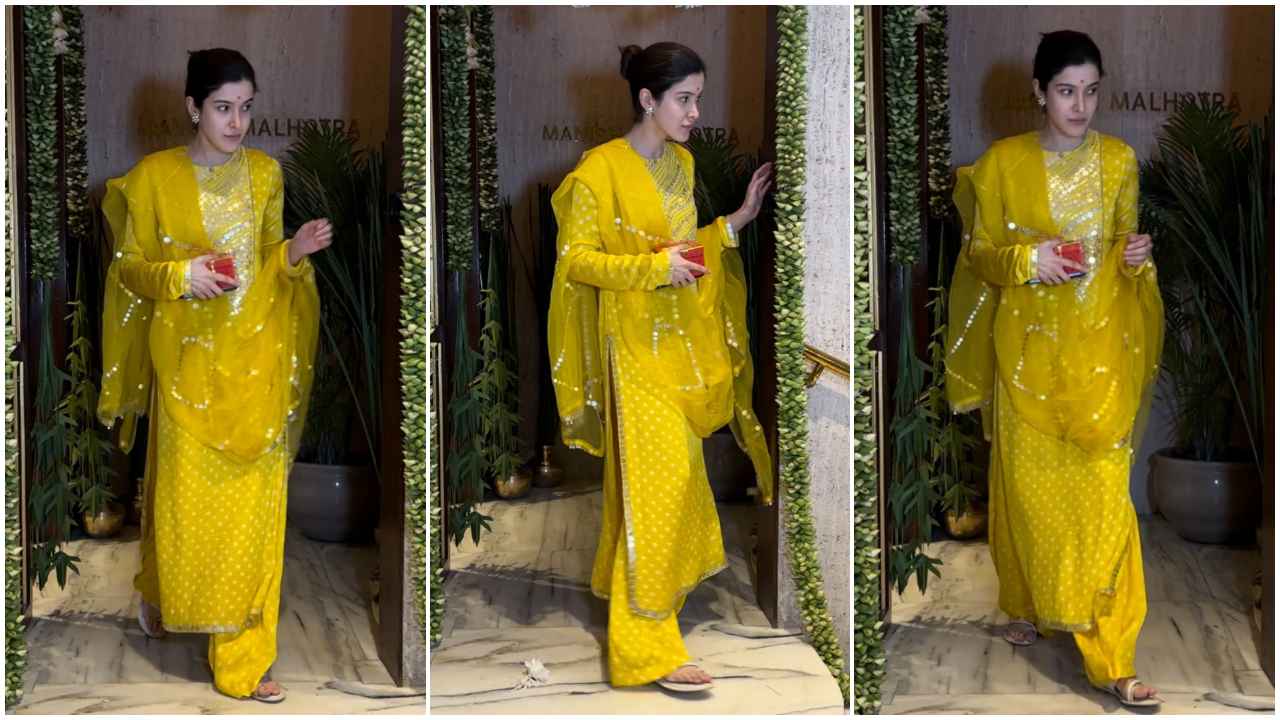 Ganesh Chaturthi: Khushi Kapoor and Shanaya Kapoor showcase simplicity never goes out of fashion in suits (PC: Varinder Chawla, Pinkvilla)