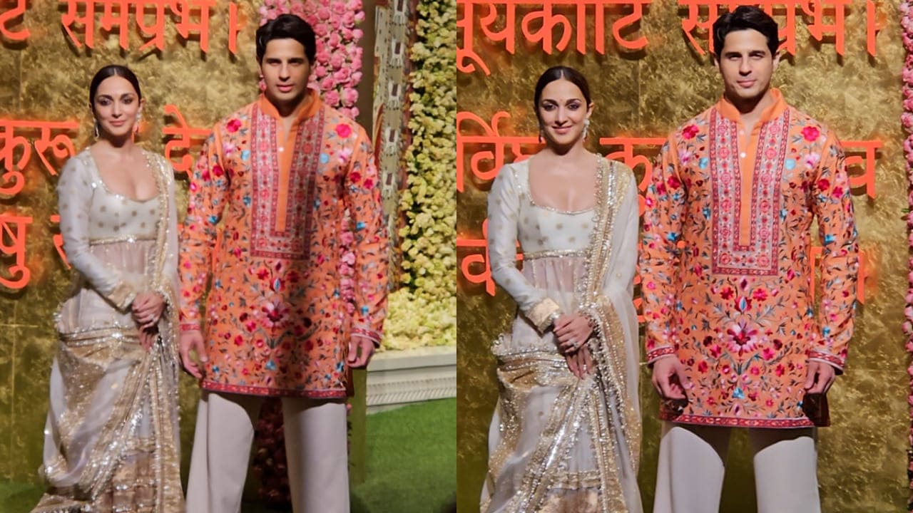 Kiara Advani and Sidharth Malhotra at Ganpati celebrations 