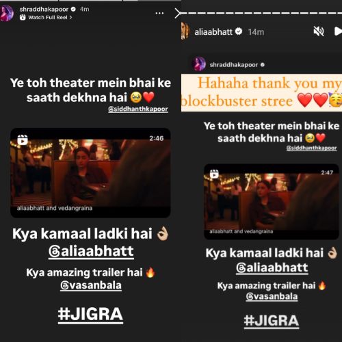 Jigra x Stree 2: Alia Bhatt and Shraddha Kapoor's social media banter over their films is pure BFF goals; Don't miss