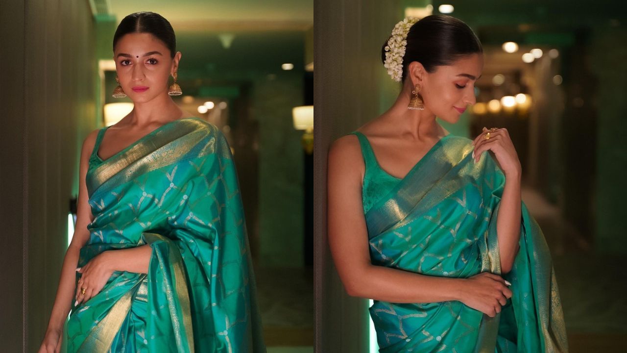 5 ways to style a green saree like Bollywood actresses (Credit: Celebrity Instagram)