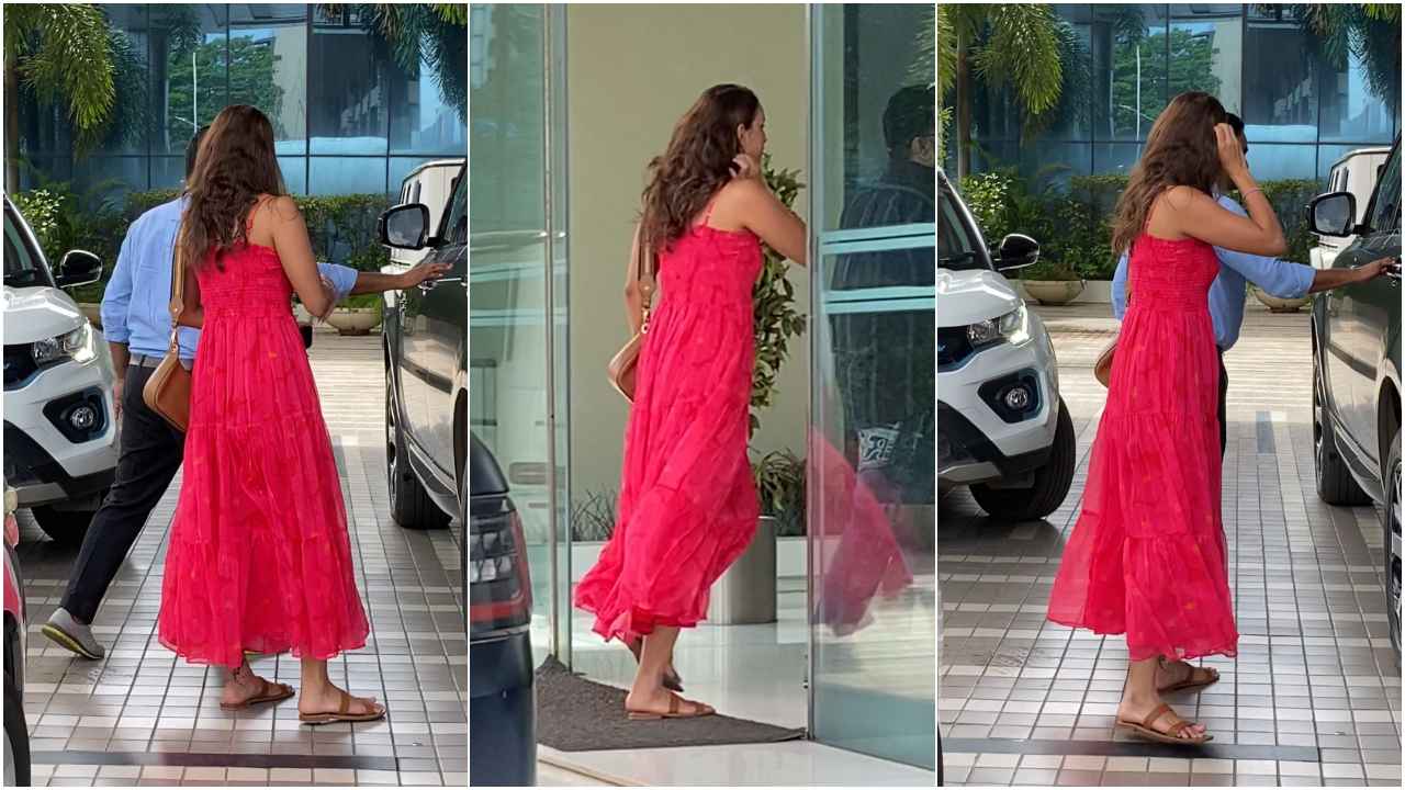 Triptii Dimri’s affordable and adorable pink floral maxi dress look proves she’s in her fashion queen era (PC: Varinder Chawla)