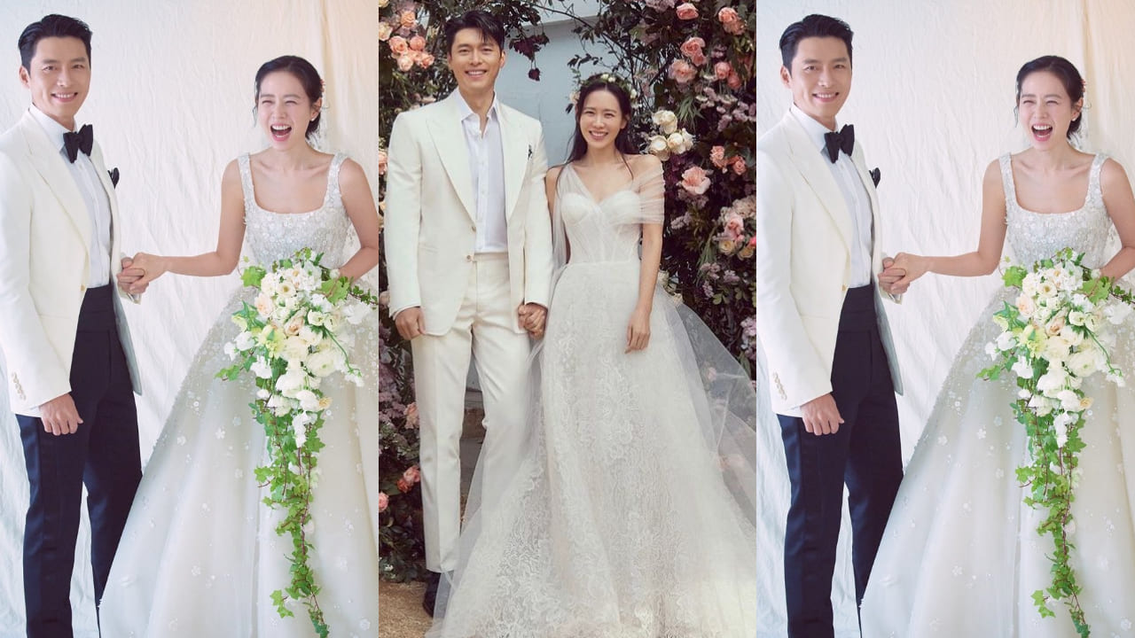 Hyun Bin & Son Ye-Jin 's dreamy wedding outfits