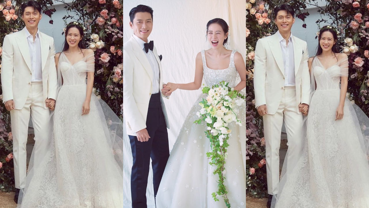 Hyun Bin & Son Ye-Jin 's dreamy wedding outfits