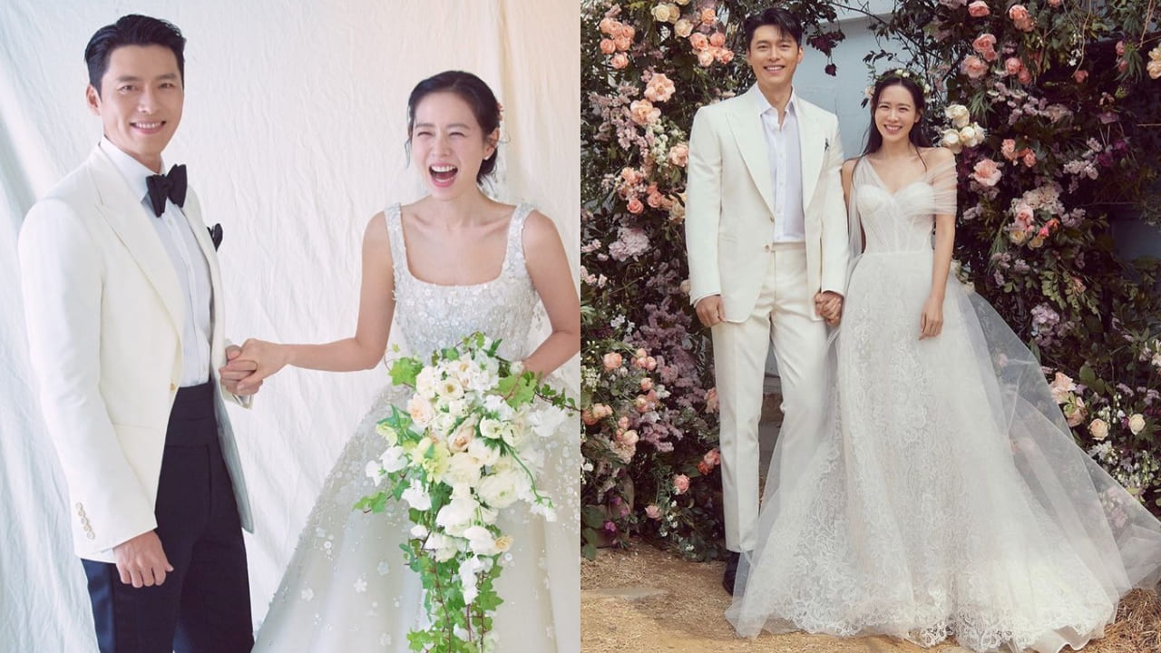 Hyun Bin & Son Ye-Jin 's dreamy wedding outfits