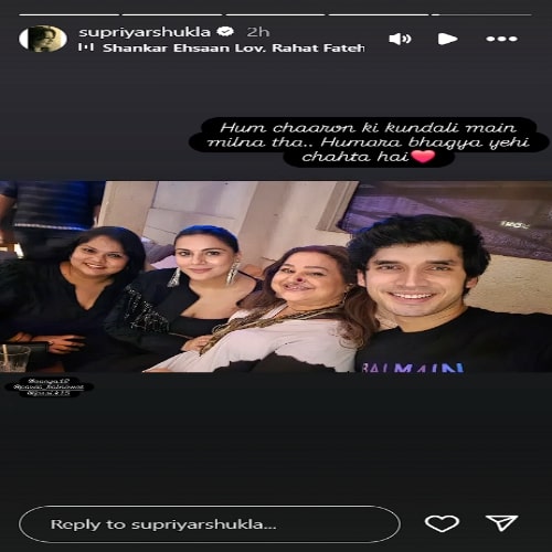 Shraddha Arya with Kundali Bhagya actors