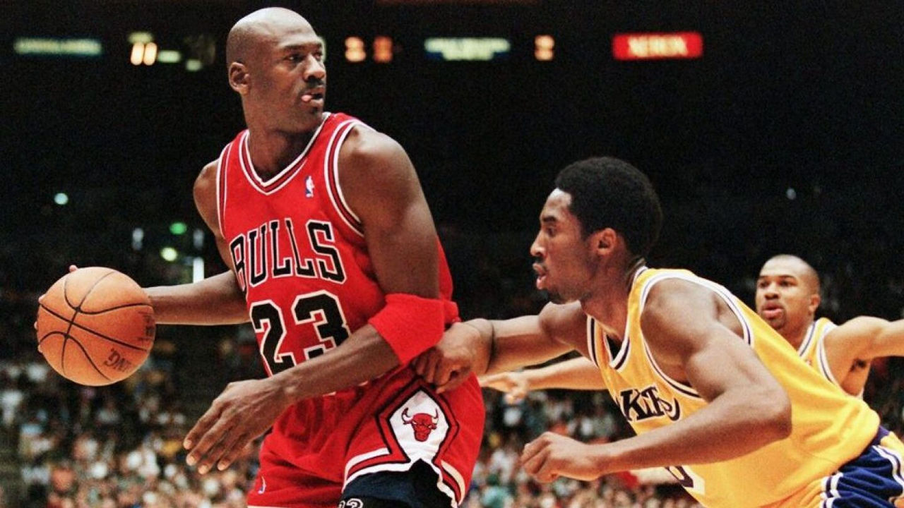 Michael Jordan and Kobe Bryant