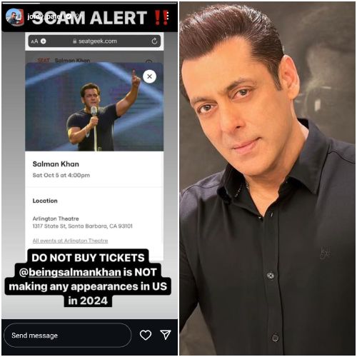 Salman Khan’s team issues ‘scam alert’; asks US fans not to buy tickets for shows mentioning actor’s name in 2024