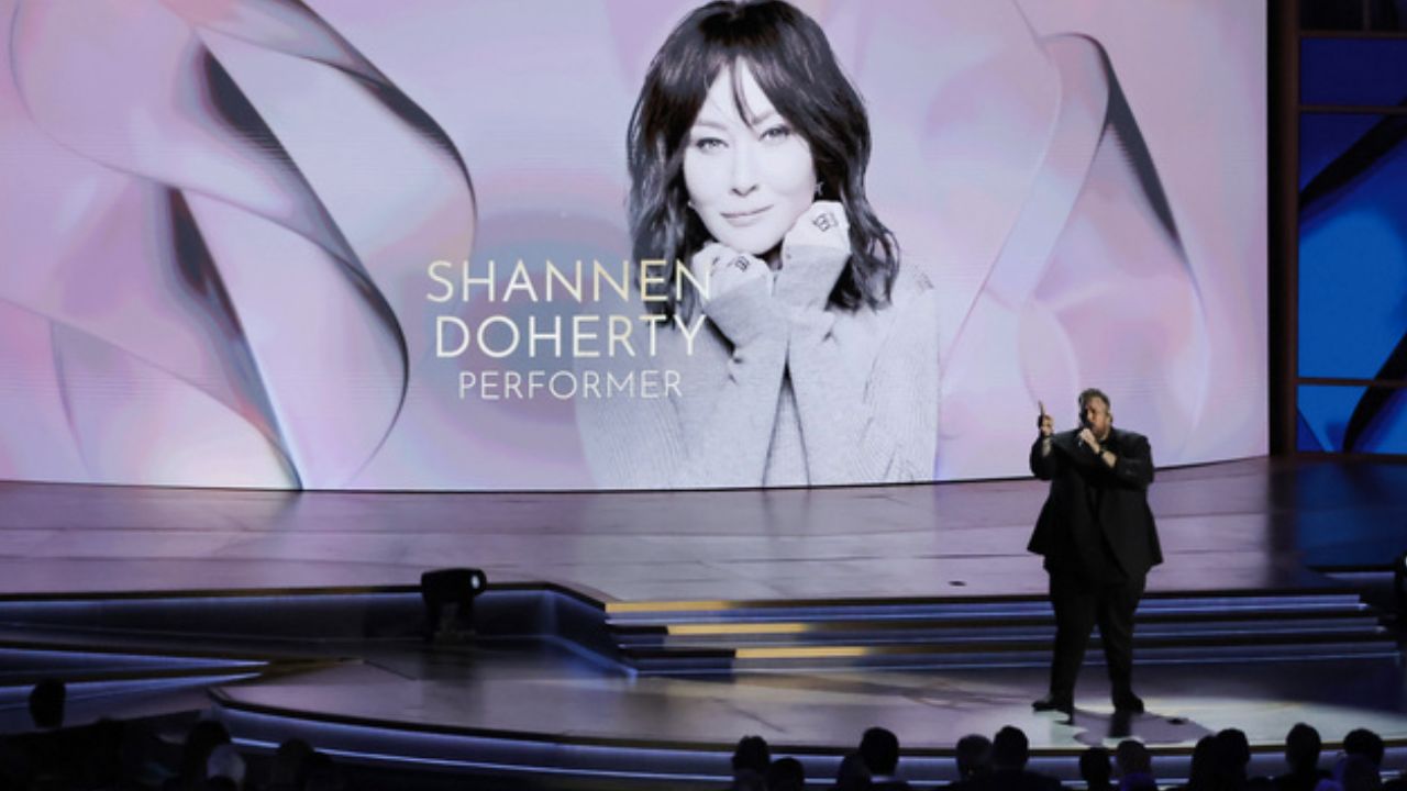 Jelly Roll performing at the In Memoriam” tribute at Emmy Awards 2024  - Getty Images 