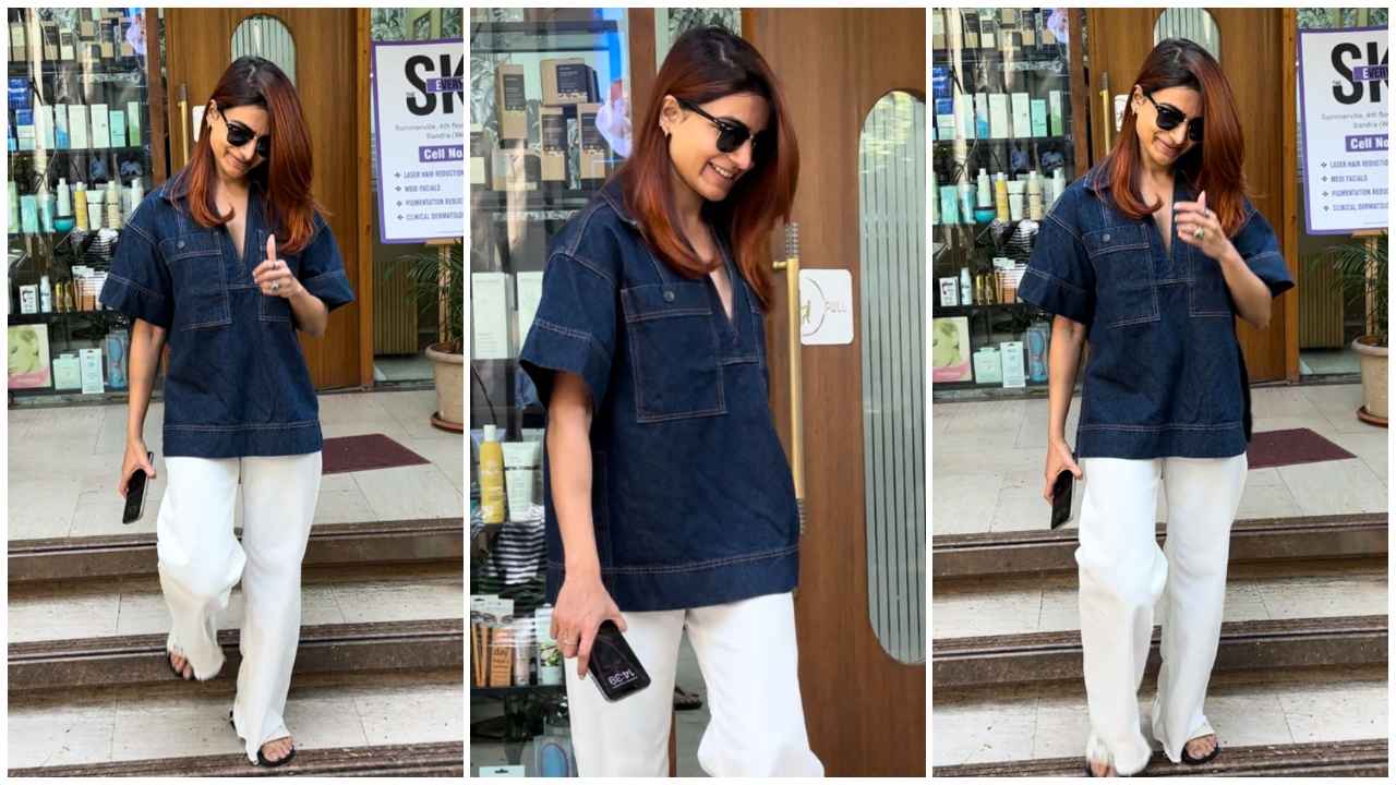 Samantha Ruth Prabhu shows us how to take your look to the next level in oversized denim top worth 30K (PC: Varinder Chawla)