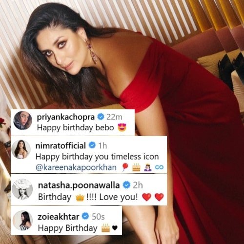 Kareena Kapoor Khan rings in her birthday with style, Priyanka Chopra and more wish ‘timeless icon’ ahead of her big day; see PICS