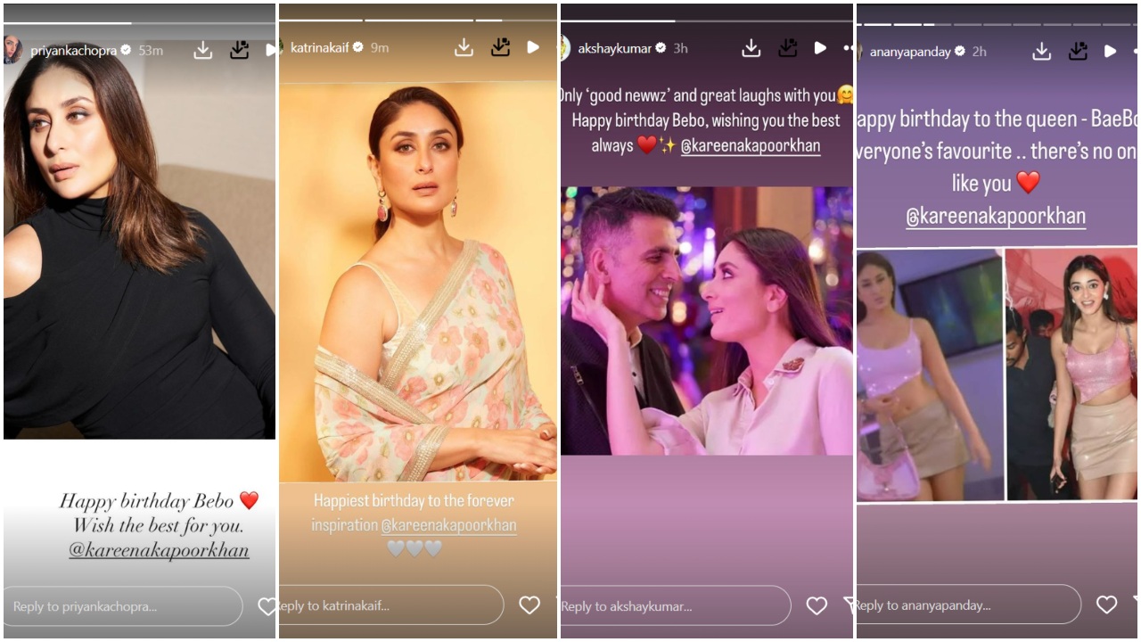 Pic Courtesy: Priyanka Chopra, Katrina Kaif, Akshay Kumar, Ananya Panday Instagram