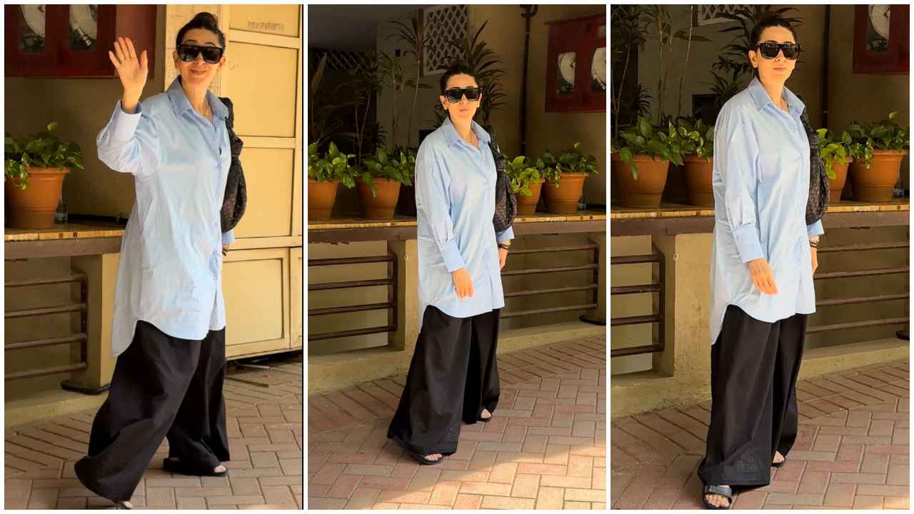 Sonam Kapoor and Karisma Kapoor rock the weekend vibe in off-duty looks with oversized silhouettes  (PC: Varinder Chawla, APH Images)