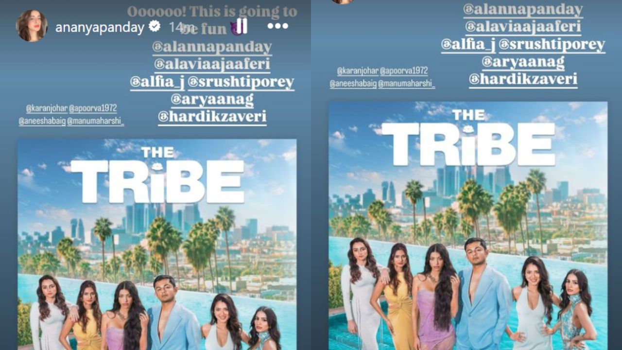 Ananya Panday’s cousin Alanna teams up with Karan Johar for series The Tribe; to release on THIS date