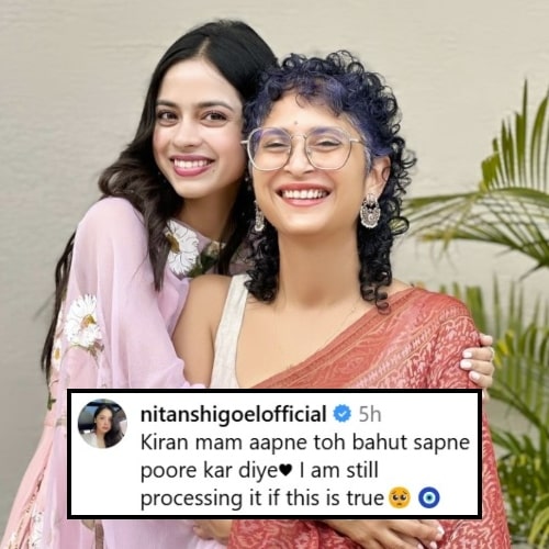 Laapataa Ladies: Nitanshi Goel tells Kiran Rao ‘mam aapne toh bahut sapne poore kar diye’ as comedy-drama goes to Oscars 2025; Celebs shower love