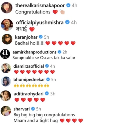 Laapataa Ladies: Nitanshi Goel tells Kiran Rao ‘mam aapne toh bahut sapne poore kar diye’ as comedy-drama goes to Oscars 2025; Celebs shower love