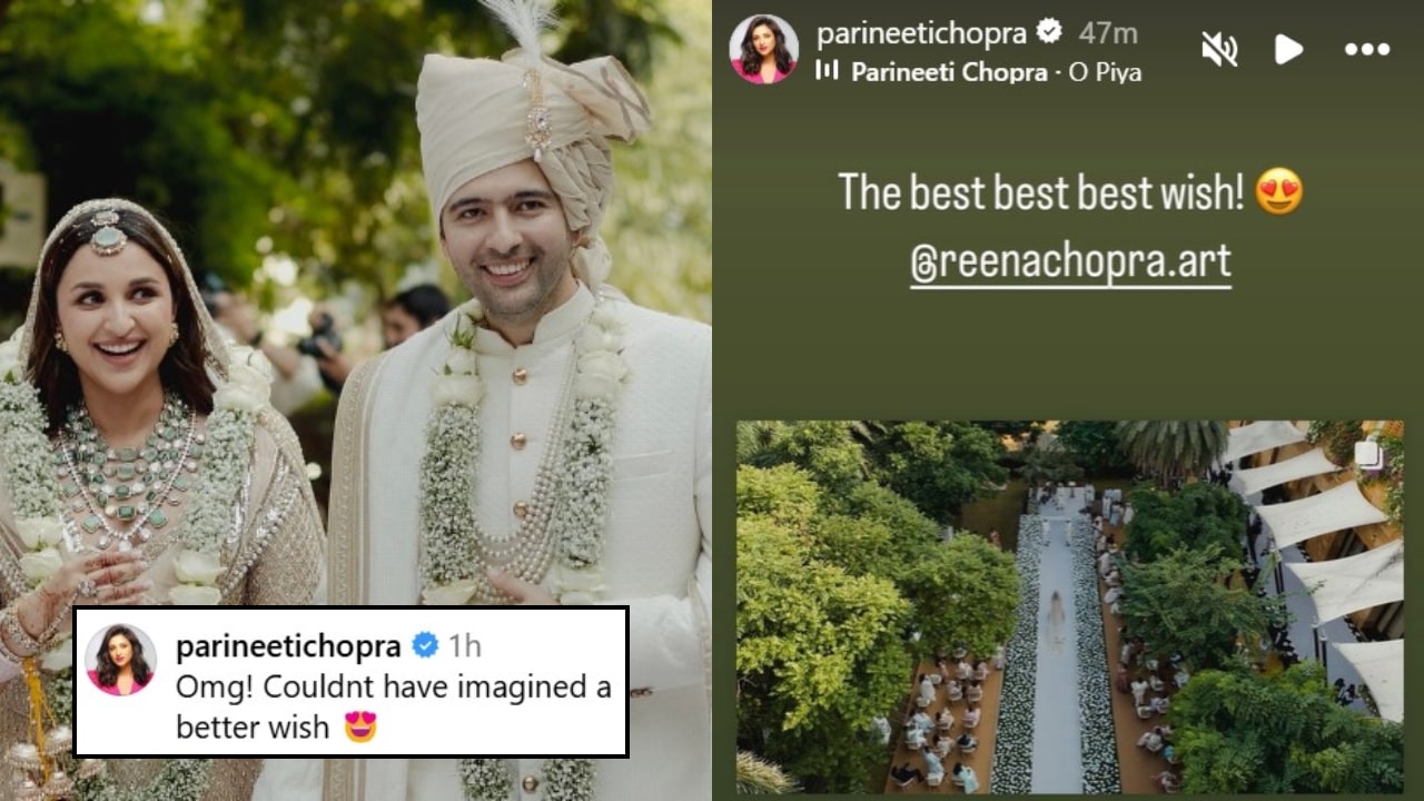 Parineeti Chopra-Raghav Chadha Anniversary: Actress gets emotional as her mom Reena pens emotional note for couple; ‘We gained a son’